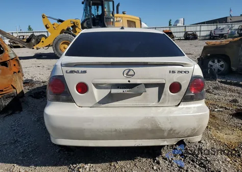 2004 Lexus Is 300 z USA, uszkodzony, nr VIN JTHBD192340089297